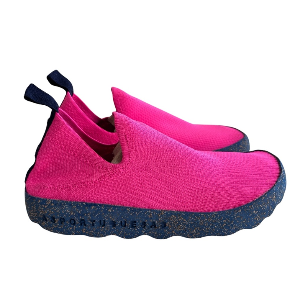 Asportuguesas City Slip on Hot Pink Sneaker Sz 42